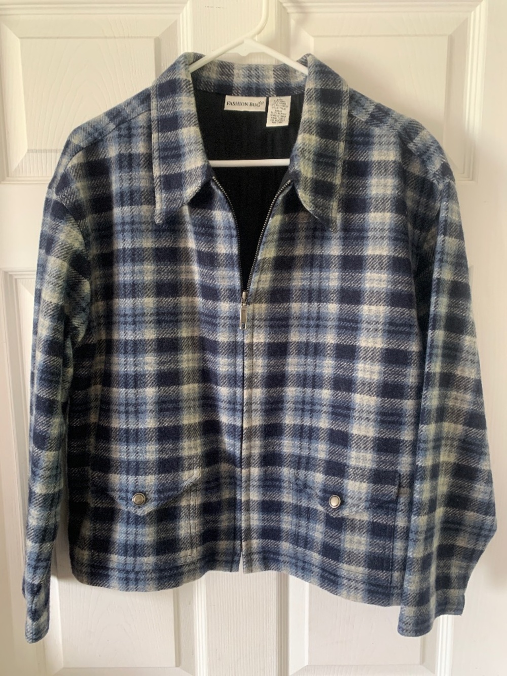 Plaid Wool Jacket